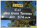 Image for 574 m - Col des trois termes - Murs, France
