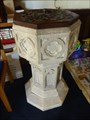 Image for The Font - All Saints' Church - Church Lawton, Stoke- on- Trent, Staffordshire.