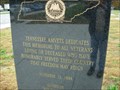 Image for Amvets Memorial in I-75 NB Tennessee Rest Area