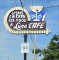 Image for Historic Route 66 - Luna Cafe - Mitchell, Illinois, USA.