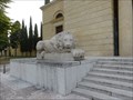Image for Two lions at the Cimitero Monumentale - Verona, Italy