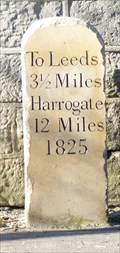Image for Milestone - Harrogate Road, Leeds, Yorkshire, UK.