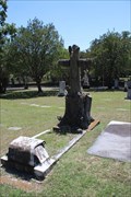 Image for Dead Tree Trunk Crucifix (Dessaint children & grandchildren) -- Dallas TX USA