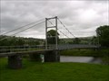 Image for Gower Road Suspension Bridge - Llanrwst, Conwy, North Wales, UK