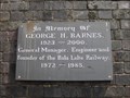Image for George H. Barnes - Llanuwchllyn Station, Gwynedd, North Wales, UK
