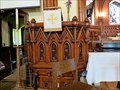 Image for Wooden Pulpit - St. Paul's Anglican Church - Charlottetown, PEI