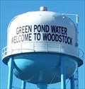 Image for Green Pond Water Welcome To Woodstock