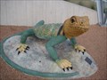 Image for Collared Lizard - Patience S. Latting Library - OKC, OK