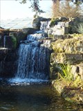 Image for Kew Rock Garden Waterfall - Kew Gardens, London, UK
