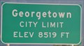Image for Georgetown, Colorado (Southern Approach) ~ Elevation 8519 Feet
