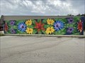 Image for Native Flower Mural - Montague, Michigan USA