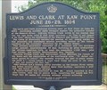 Image for LEWIS AND CLARK  KAW POINT KANSAS