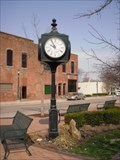 Image for Town Clock in downtown Tuscola, Illinois.  61953.