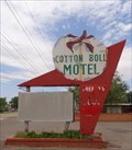Image for Historic Route 66 - Cotton Boll Motel - Canute, Oklahoma, USA.