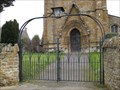 Image for St Leonard's Church Gates - Main Street, Loddington, Northamptonshire, UK