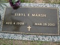 Image for 103 - Sibyl E. Marsh - Resurrection Memorial - Oklahoma City, OK