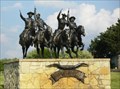 Image for Donley's Wild West Town 4 Cowboys Statue - Union, IL