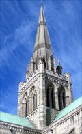 Image for Medieval Cathedral Spire - Chichester, West Sussex, UK.