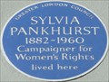 Image for Sylvia Pankhurst - Cheyne Walk, London, UK