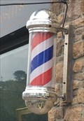 Image for cabinet des curiosite barber poles Perros Guirec Bretagne France