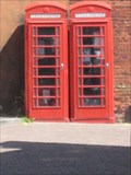 Image for Fakenham -  Pair of Red Telephone Boxes - Norfolk