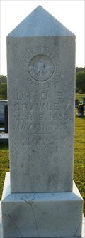 Image for Dr D B Crawley - Mountain Creek Cemetery - Florence, MS