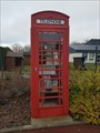 Image for Red phone box book exchanges - Baron-sur-Odon, France