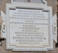 Image for Pope Benedict XIV Inscription - Roma, Italy