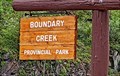 Image for Boundary Creek Provincial Park - Greenwood, BC