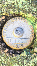 Image for Survey Mark 101351, Birchgrove, NSW.