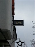 Image for Time and Temperature Sign 95111 Rehau/ Bayern/ Germany