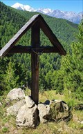 Image for Wooden Wayside Cross - Gspon, VS, Switzerland