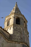Image for le clocher de l'église Saint Genest- Raphèles les Arles- Bouches du Rhône- PACA- France