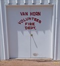 Image for Van Horn Volunteer Fire Dept