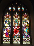 Image for St Mary Magdalene - Stained Glass - Wiston, Pembrokeshire, Wales, Great Britain.