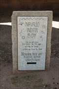 Image for Navajo Indian Boy - Holbrook Cemetery - Holbrook, AZ