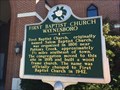 Image for First Baptist Church -  Waynesboro, MS