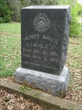 Image for Henry Arvil Lumley - Potter Cemetery - Mesquite, TX