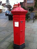 Image for Victorian Post Box on Abbey Foregate in Shrewsbury, Shropshire