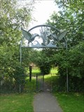 Image for Bird Gate to play area, Leominster, Herefordshire, England