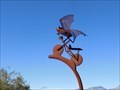 Image for "Batty biker" sculpture catches attention along The Loop  - Tucson, AZ