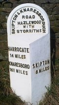 Image for Milestone - A59 near Storriths, Yorkshire, UK.