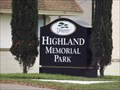 Image for Highland  Memorial Park - Olivarez TX