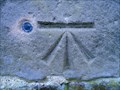 Image for Cut Benchmark with Bolt on St Andrew's Church, Wroxeter. Shropshire