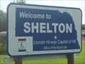 Image for "Lincoln Hi-Way Capital of NE" - Shelton, NE