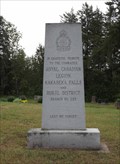 Image for Stanley Hill Cemetery Legion Memorial - Kakabeka Falls ON