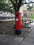 Image for Replica Victorian post box on Cathedral Green, Durham Cathedral,County Durham