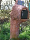 Image for Is it a tree trunk Mailbox?   Murupara.  New Zealand.