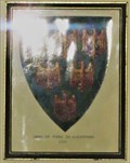 Image for Arms of Piers Gaveston, 1st Earl of Cornwall  - The Parish Church of St. John the Baptist, The Royal Chapel - St. John's, Isle of Man
