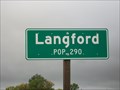 Image for Langford, South Dakota - Population 290